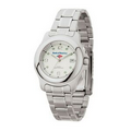 Watch Creations Men's 2 Tone Silver Bracelet Watch